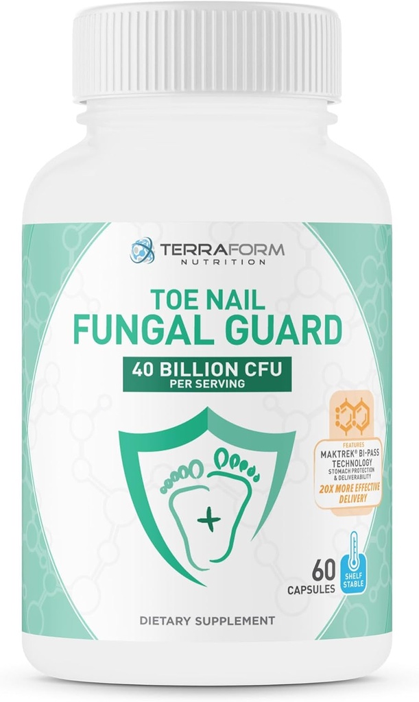 Terraform Beslenme Toenail Fungal Guard - Probiyotik Fungus Inhibitor - 60 Capsules