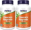 Şimdi Tamamlar, Cascara Sagrada (Rhamnus purshiana)450 mg, 250 Veg Capsules (Pack of 2)