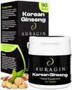 Auragin® Authentic Korean Red BTC – Kore'de Yapıldı – 6 Yıl Kökleri – Hiçbir Katkı veya Diğer Malzemeler – Her Tabletteki %100 Red Panax BTC