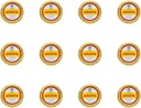 Rawleigh Antiseptic Salve Iconic Yellow Big Tin: 4.5 oz, Multi-Purpose Ointment Soothes Cuts, Bruises, Irritations, Turpentine, Phenol, Cottonseed Oil & Paraffin, Original Formula - 12 Paket