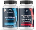 Promescent VitaFLUX Nitric Physics Supplement, L Arginine l Quality Citrulline Supplements for Men + testosteron ATM for Men Supplement w/Tongkat Ali (LongJack), KSM-66 Ashwagandha