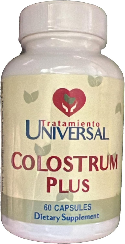 Genric Colostrum Plus 750 mg - 60 Capsules | 100% Natural | Cold Processed | High in IgG | Grass-Fed and Pasture-Raized | Boosts Immune System and Gut Health | Diyet