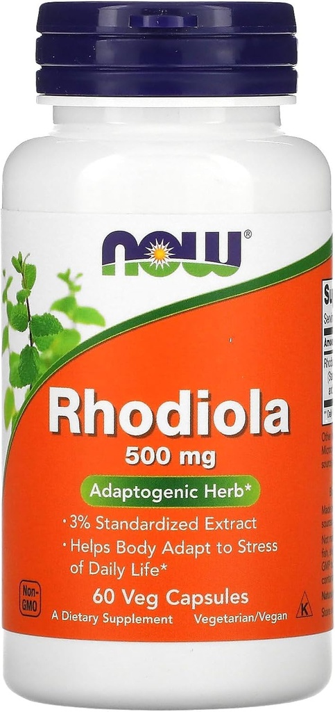 ŞİMDİ GIDAS Rhodiola 500MG 3PCT Extract60 VCAP, 60 CT