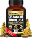 Dünya Elixir Cistanche Tubulosa 400 mg (180 Capsules) 3 Ay Supply – Amerika'da Yapıldı - 3. Parti Test Edildi - Cistanche Tamam - Zero Fillers - Max Length - Nootropics - 100% Pure Cistanche Herb