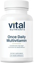 Vital Nutrients Once Daily Multivitamin | Vegan Multi for Women & Men | Allergen-Free | 19 Essential Vitamins + Antioksis for Eye and Heart Health | Gluten, Dairy & Soy-Free | 60 Capsules
