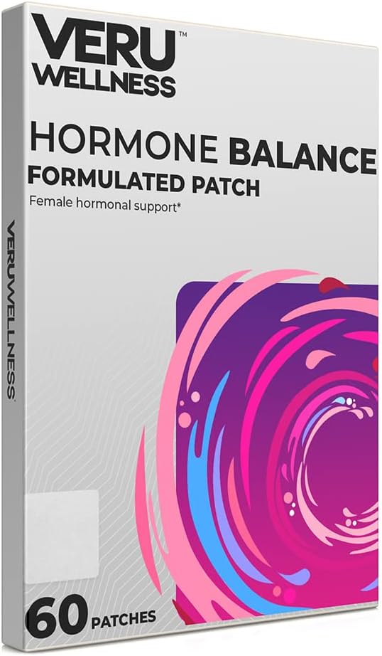 Veru Wellness Hormonları Myo Inositol & D-Chiro Inositol Patch - Ovarian, Mensural & Mood Support for Women (60 Patch)