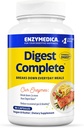 Enzymedica Digest, Full-Range, Her gün Digestive Enzymes, Fast-Acting Gas & Bloating Relief, 90 Kont