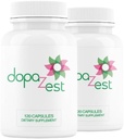 DopaZest- Υποστήριξη για την ψυχική σαφήνεια, Covid εγκέφαλο και εγκεφαλική ομίχλη*. (120 κάψουλες) 2 Συσκευασία