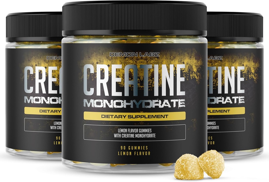 Tinatine Monohidrat - Limon Flavor ile Gummies (90 Kont (Üçüncü Cadde)