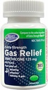 Gas Relief Extra Strength, 125 mg Simethicone (365 Softgels), Gaz, Bloating, Fullness, Ağrılı rahatsızlık, Gas-X Ekstra Güçlü Malzemelerle Karşılaştırma