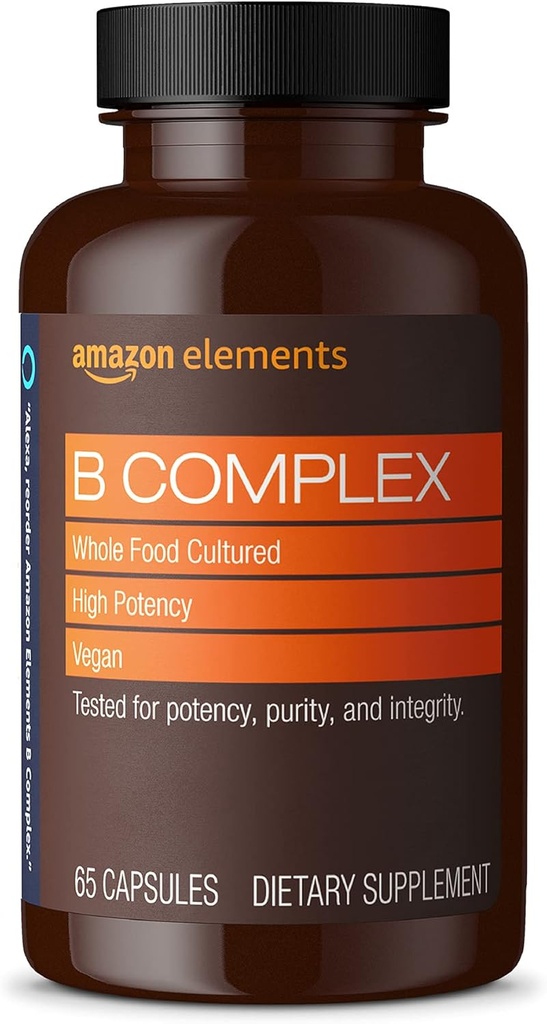 Elements B Complex, 65 Capsules