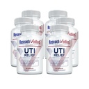 Araştırma Gerçekleştirilmiş UTI Relief - Urinary Tract Support Supplement - 100% Natural, Vegan with Lingonberry, Cranberry & D-Mannose - 6 Şişe (6 Ay Supply)