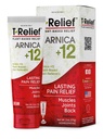 T-Relief Arnica +12 Cream Natural Relieving Actives for Back Pain Common Soreness Muscle Aches & Stiffness Whole Body Fast-Acting Relief for Women & Men - 2 oz