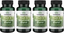 Swanson Meyve ve Sebze Yemekleri - 25'den Fazla Meyve ve Veggies Sağlam Beslenmeleri - Güçlü Yeşil Gıdalar Veggie Supplement - (60 Veggie Capsules) 4 Pack