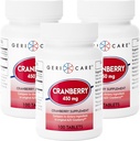 GeriCare Cranberry Supplement, 100 Tablet 450 mg (3)