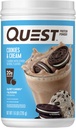 Quest Nutrition Cookies & Cream protein Toz, 20g protein, 1g Sugar, Low Carb, Gluten Free, 1.6 Pound, 24 Hizmetler