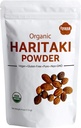 Iyasa Holistics Organik Haritaki Toz, Harde, Harad, Terminalia chebula, Kadakapudi, Ayurveda herb for Digestion, Gas Relief, Health Bowel Function, superfood, Resealable Pouch of 4 oz