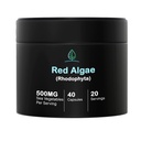 Holistic Bin Red Marine Algae Capsules Gigartina ve Dumontiacea Red Algae Supplements | Gluten Free, Vegan, Wild Harvested | Vegan Omega 3 (40 Capsules)