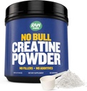 "No Bull" Kre Supplementstine Toz, Hızlı Kurtarma, Artan Kas Cilt, Güçlü ve Güç, Kadınlar için Mikronize Kreatin, 500g