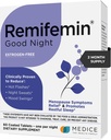 Remifemin Good Night - Menopause Belirtileri Relief & Restful Sleep Support - Klinik Proven Malzemeler - Menopause Supplements - Black Cohosh - Estrogen-Free - Almanya'da Yapılan - 60 Tablet