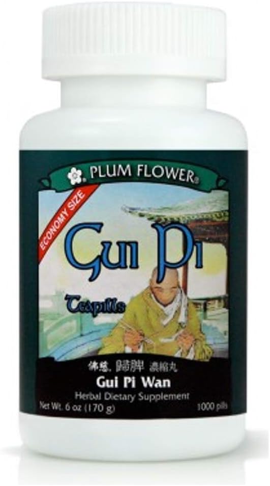 Gui Pi (Gui Pi Wan) Ekonomi Boyutu,1000 Ct, Plum Flower 6.0 Oz