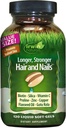 Irwin Naturals Longer, Güçlü Saç ve Nails - 120 Sıvı Softgels - Vibrant Shine Texture & Strength - 60 Toplam Hizmetler