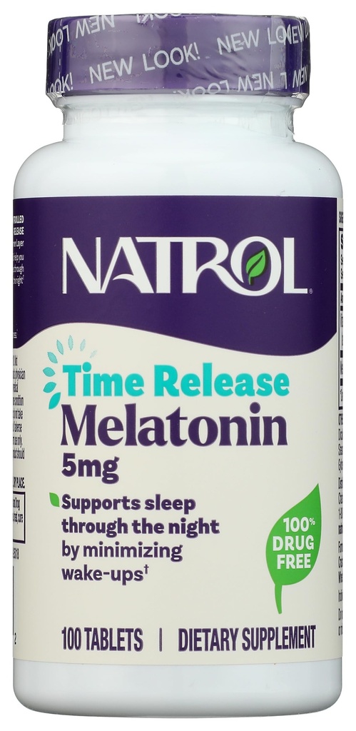 Melatonin 5 mg Time release, 0.32 lb