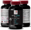 A-AKG - NITRIC OXIDE BOOSTER - erkekler için nitrik oksit takviyeleri, egzersiz enerjisi, pompa gücü, fitness formülü, dayanıklılık formülü, performans odaklanması, enerji karışımı, güç 1 Şişe 60 Tabletleri güçlendiriyor