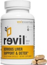 Liver Health & Support - 90 Vegetarian Capsules - Milk Butle, NAC, Artichoke, Burdock, C - Gluten-Free