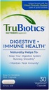 TruBiotics Daily Probiyotik, 30 Capsules - Gluten Free, Soy Free Digestive + Immune Health Support Supplement for Men and Women (Yeni Bak)