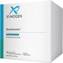XYMOGEN BrainSustain Powder - Memory + Brain Support Drink with 19g Pea Protein, B Vitamins, Minerals, Amino Acids, Phosphatidylserine, DHA + CoQ10 - Κρέμα σοκολάτα (10 πακέτα)