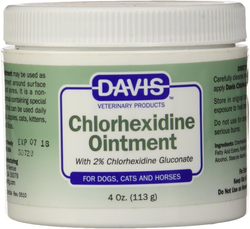 Davis 2 Chlorhexidine Ointment, 4 ozz