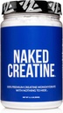 NAKED Pure Micronized Creatine Monohydrate Powder - Unflavored, 500g, 1.1lb Μαζική - Vegan, Μη-GMO, Χωρίς γλουτένη, Χωρίς σόγια, Χωρίς πληρωτικά, Υποστηρίζει μυϊκή ανάπτυξη & δύναμη - 100 εξυπηρετήσεις