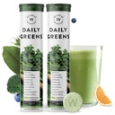 WELLBEING NUTRITION Daily Greens, Wholefood Multivitamin with Vitamin C, çinko, B6, B12 for Immunity and Detox with 39+ Organik sertifikalı Plant Superfoods & Antioksis (15Ta x 2) (63 g)