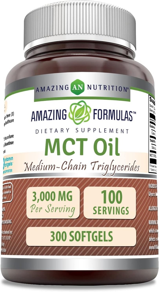 Amazing Formulas MCT Oil Supplement 