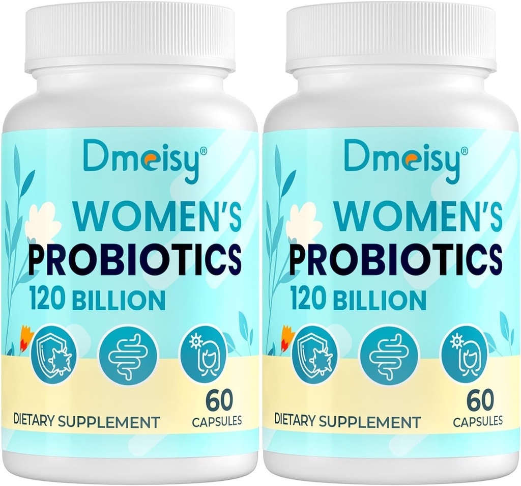 120 Milyar CFU Probiyotik - Menopause Support Probiyotiks for Women, Natural Menopause Probiyotik Supplement for Hot Flashes Night Ters Mood Swings Hormon Balance Gut & Immune Health- 120 Caps
