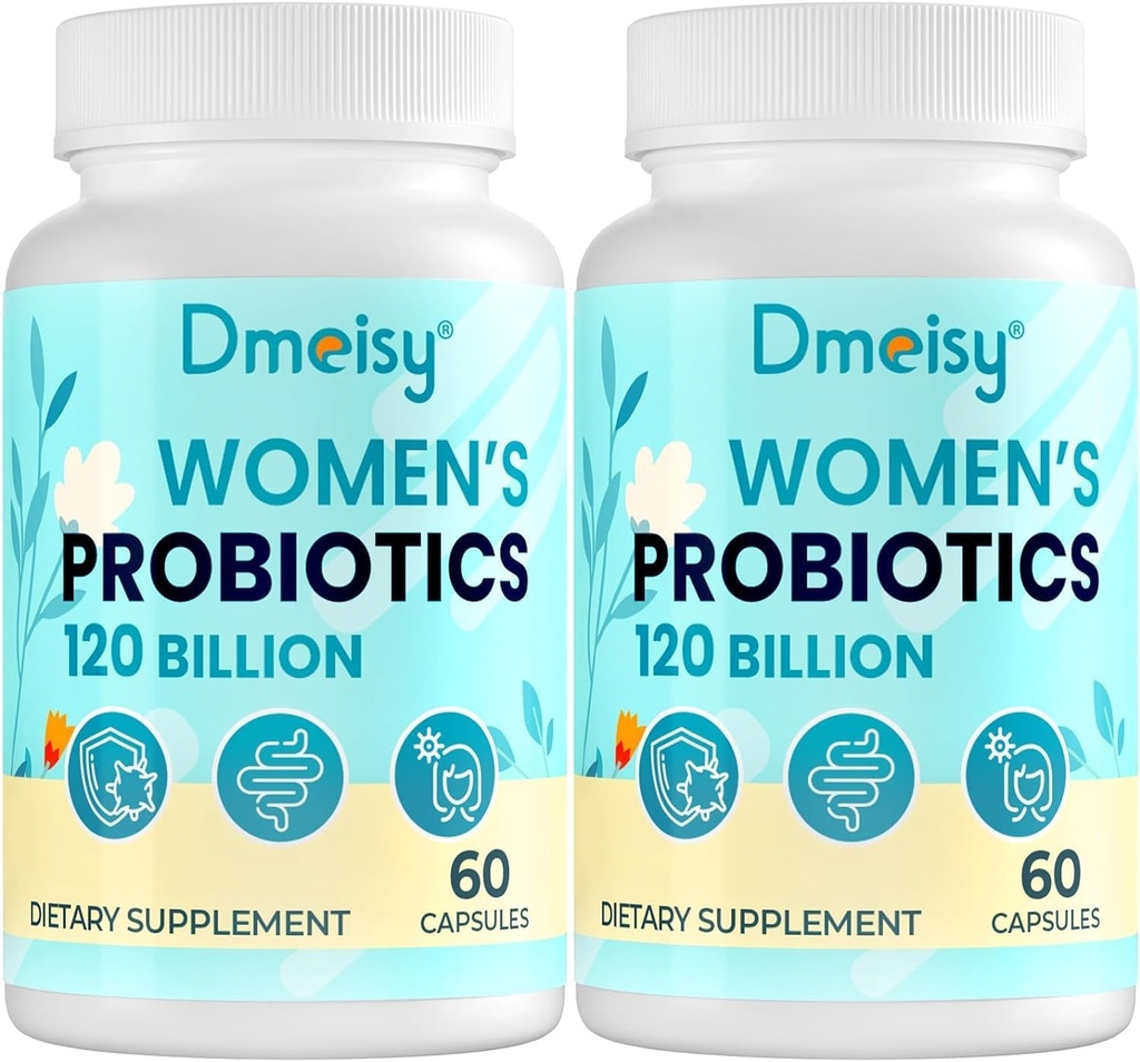120 Milyar CFU Probiyotik - Menopause Support Probiyotiks for Women, Natural Menopause Probiyotik Supplement for Hot Flashes Night Ters Mood Swings Hormon Balance Gut & Immune Health- 120 Caps