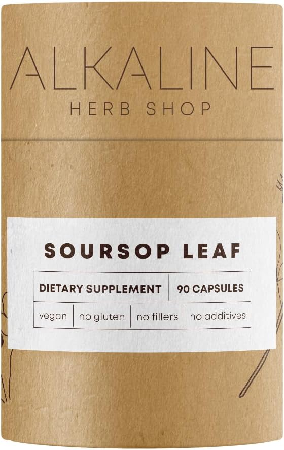 Herb Shop Soursop Leaf Supplement 90 Capsules