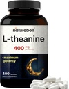 Διπλή δύναμη L Theanine 400mg, 400 κάψουλες 