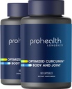 ProHealth Body & Joint - Optimized Curcumin Longvida (60 Veggie Capsules) (2-Pack)