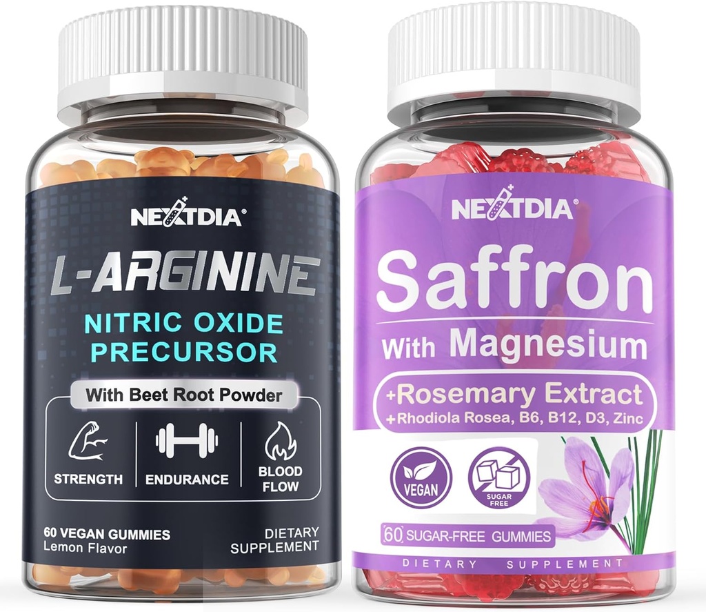 Γλυκινικό μαγνήσιο Gummys + L Gummys Arginine