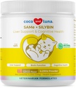 Cats için aynı ve Silybin - S-Adenosyl-L-Methionine - 120g Toz - Liver Supplement - Bilişsel ve Canlı Destek
