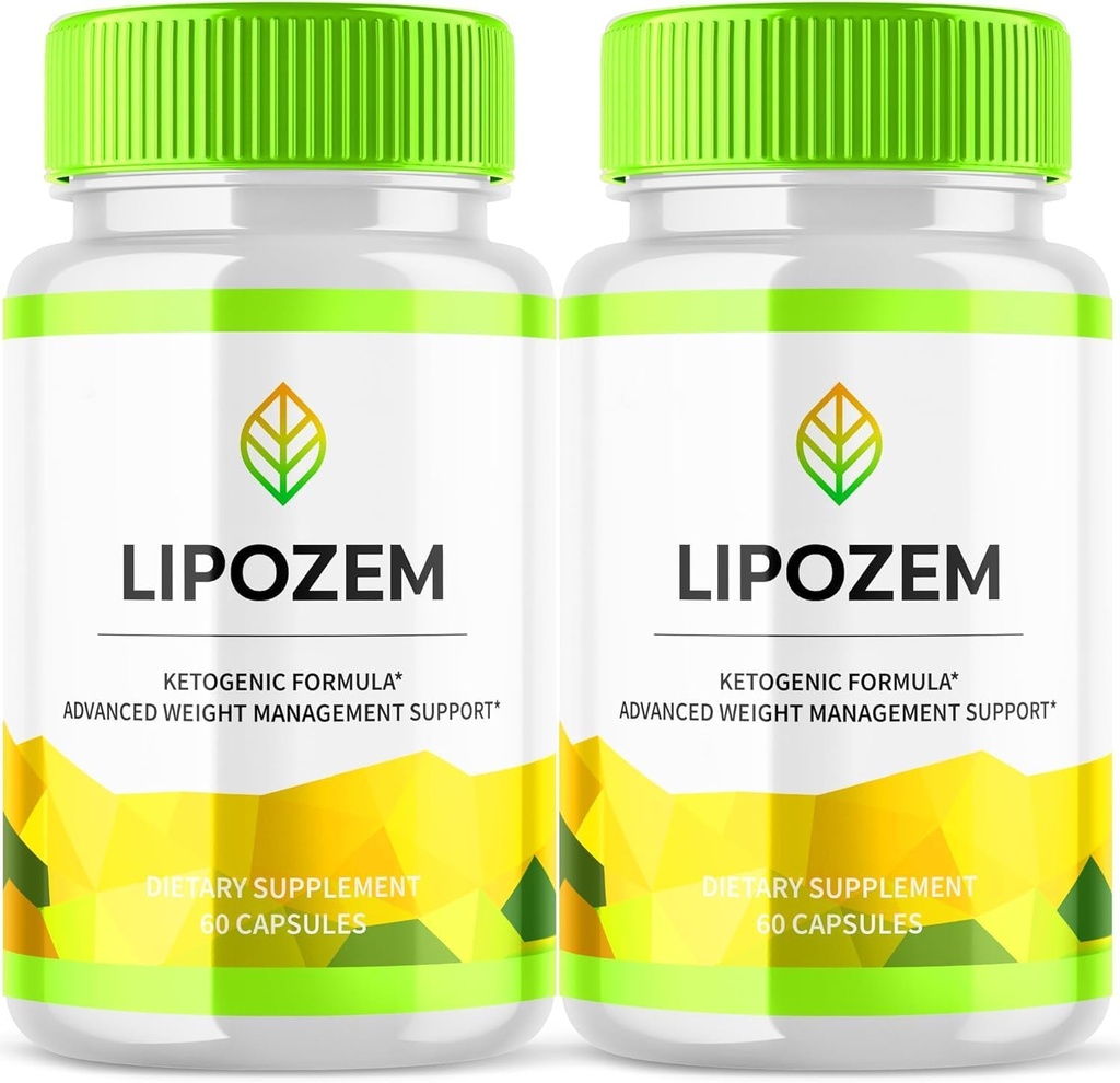 Yeni Lipozem Capsules, Lipozem Advanced Formula Supplement, Lypozem Natural Materialss Yorumlar (60 Capsules)(2 Pack)