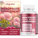 Kadınlar için Menopause Supplements, Destek Hot Flashes & Night Sweats, Black Cohosh, DIM & Evening Primrose, Hormonal Balance & Mood Support – 60 Capsules