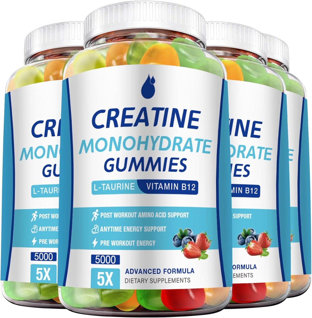 Erkekler ve Kadınlar için Kretine Gummies - Chewable Gummy