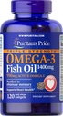 Puritan's Pride Omega-3 Fish Oil 1360 mg Softgels, 120 Kont