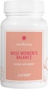 Wellena Wise Women's Balance by Magdalena | Highly Bio available and Synergistic Herbal, Vitamin ve Mineral Mix for Hormonal Balance in Peri- and Menopause | 120 Vegetarian Capsules 60-Day Supply