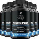 Neuro Plus Brain Supplement, NöroPlus for Memory Formula, Nero Plus PQ to Reduce The negative Effects of Brain Fog, Neuro+ Cognitive Function, Nuero Plus Yorumlar (5 Pack - 300 Capsules)