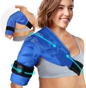 Atsuwell'de Buz Paketi Rotator Cuff Cold Capsule, Reusable Gel Buz Paketi Omuz omuzu, Erkekler ve Kadınlar için Esnek Arm Cold Pack, Blue Pack