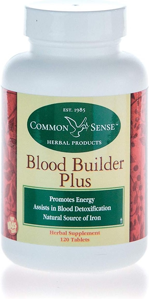 Common Sense Herbal Products Blood Builder Plus: Immune Stimulant (270 Tablet)